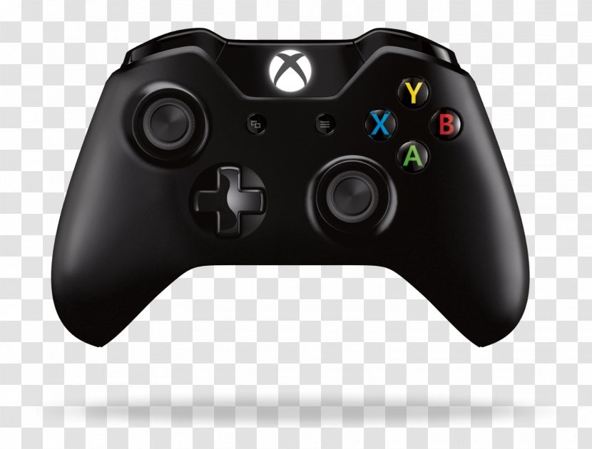 Xbox One Controller 360 Black Game Controllers - Hardware Transparent PNG