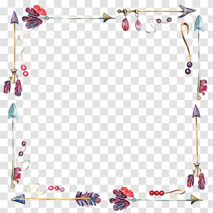 Picture Frame - Jewellery - Purple Transparent PNG