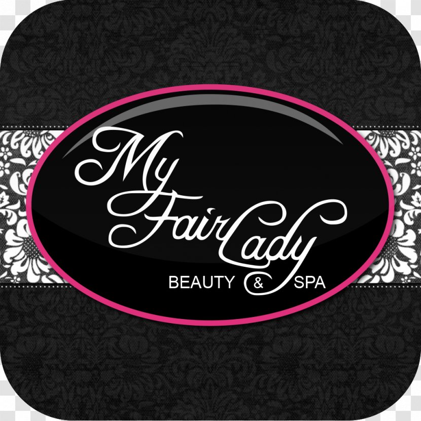 Brand Logo Black M Font - Beauty Salon Nail Business Card Transparent PNG