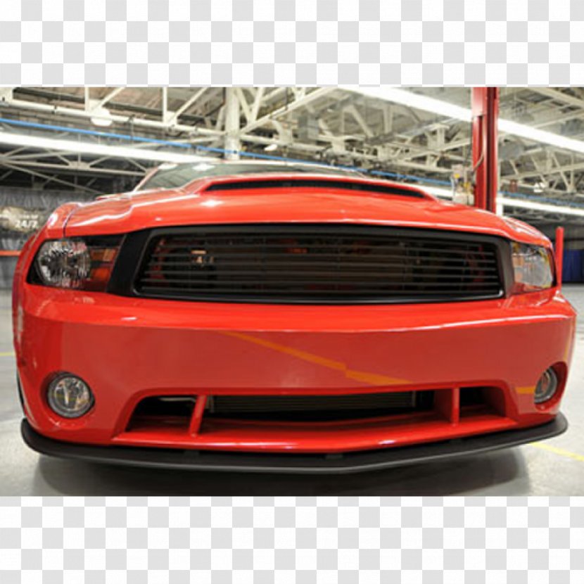 2012 Ford Mustang 2010 Roush Performance Car - Grille Transparent PNG