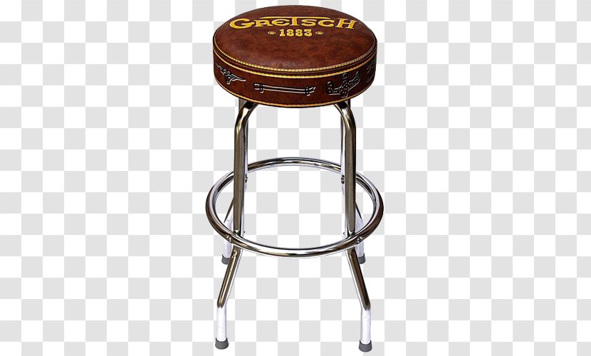 Gretsch Bar Stool Guitar Seat - Watercolor - Piano Transparent PNG