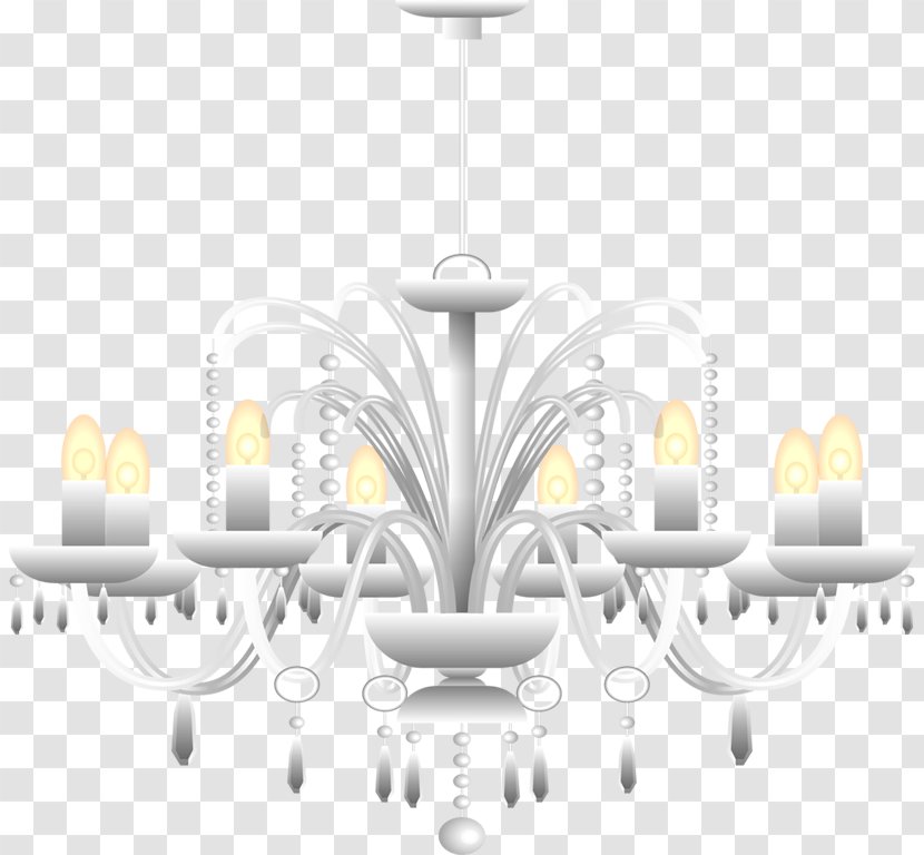 Light Fixture Chandelier Candle - Lighting Transparent PNG