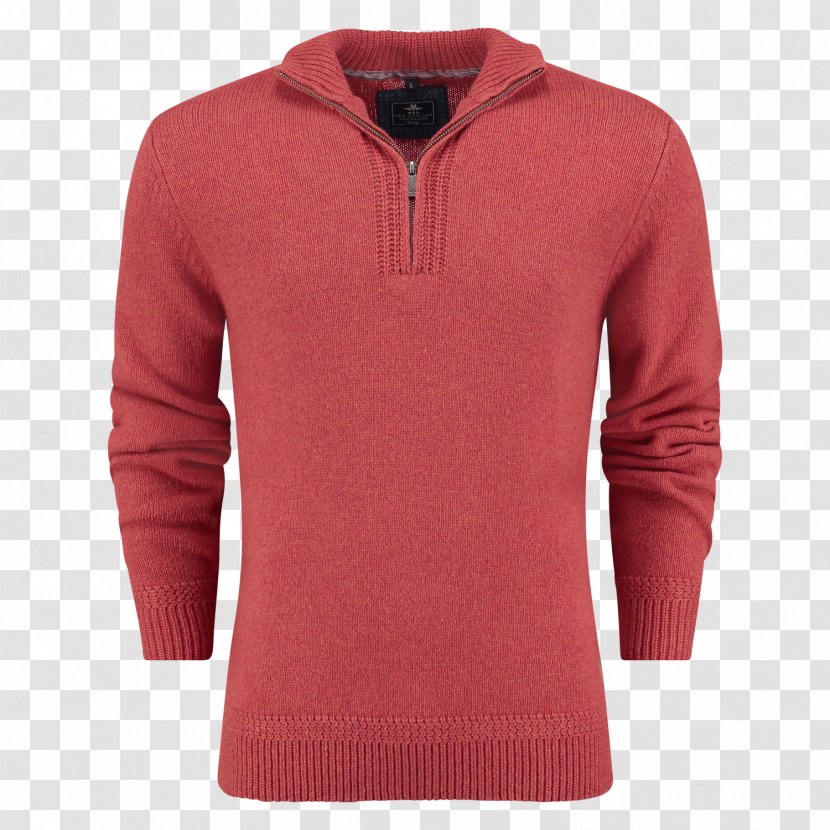 T-shirt Sweater Clothing Sleeve - Sweatshirt - Half Zip Pullover Jacket Transparent PNG