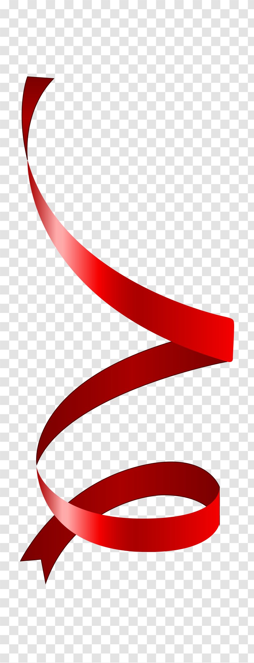 Ribbon Red Euclidean Vector - Gratis Transparent PNG