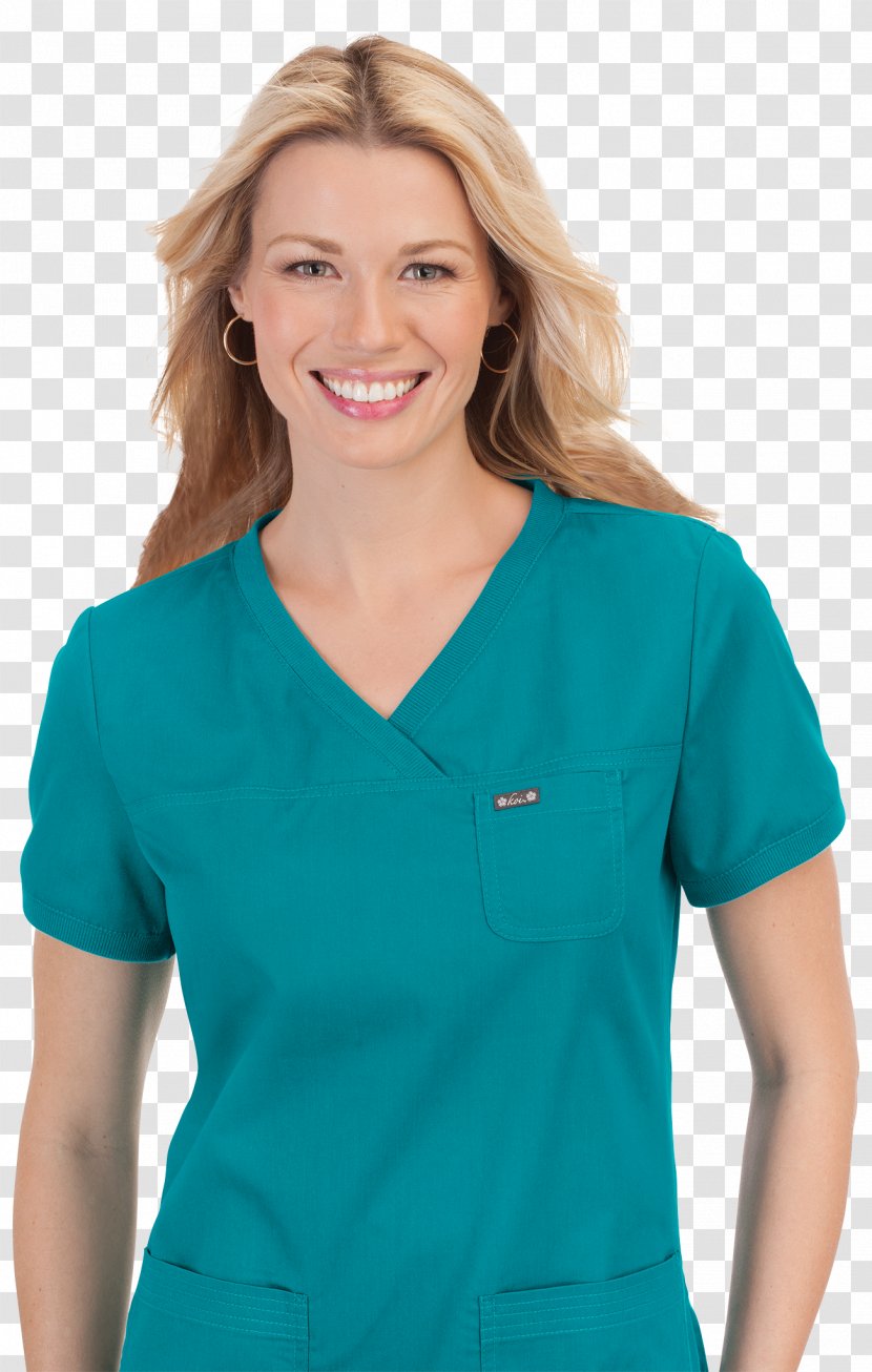 Nurse Cartoon - Turquoise - Sportswear Service Transparent PNG