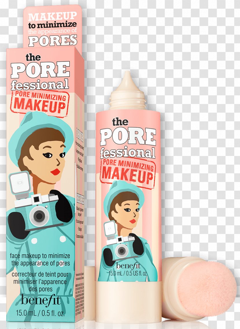 Benefit The POREfessional Pore Minimizing Makeup Face Primer Cosmetics - Beauty Transparent PNG