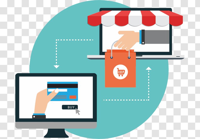 Digital Marketing Online Shopping E-commerce Business - Tienda Transparent PNG