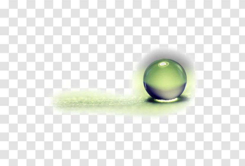 Crystal Ball Sphere - Grass Transparent PNG