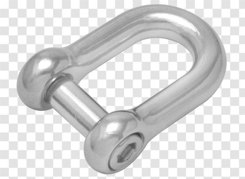 Shackle Stainless Steel Anchor Sheet Transparent PNG