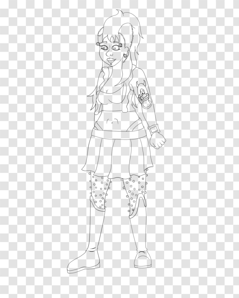 Line Art Drawing Cartoon Sketch - Five-pointed Star Shining Transparent PNG