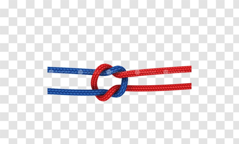 Rope Cobalt Blue Knot Line Transparent PNG
