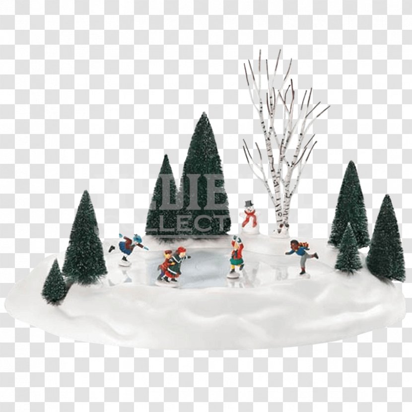Department 56 New Animated Skating Pond Christmas Village Fresh Fallen Snow 56.49979 - Collectable - Frost Cutlery Survival Knife Transparent PNG