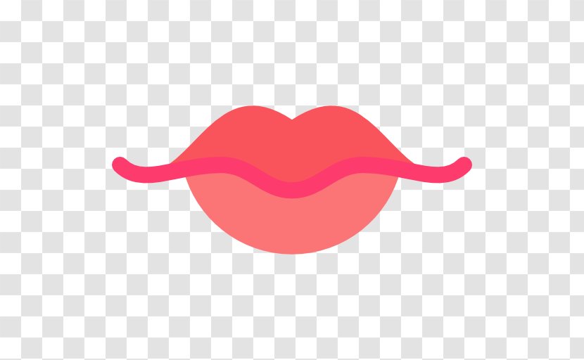 Lip Symbol Mouth - Magenta - Body Parts Transparent PNG