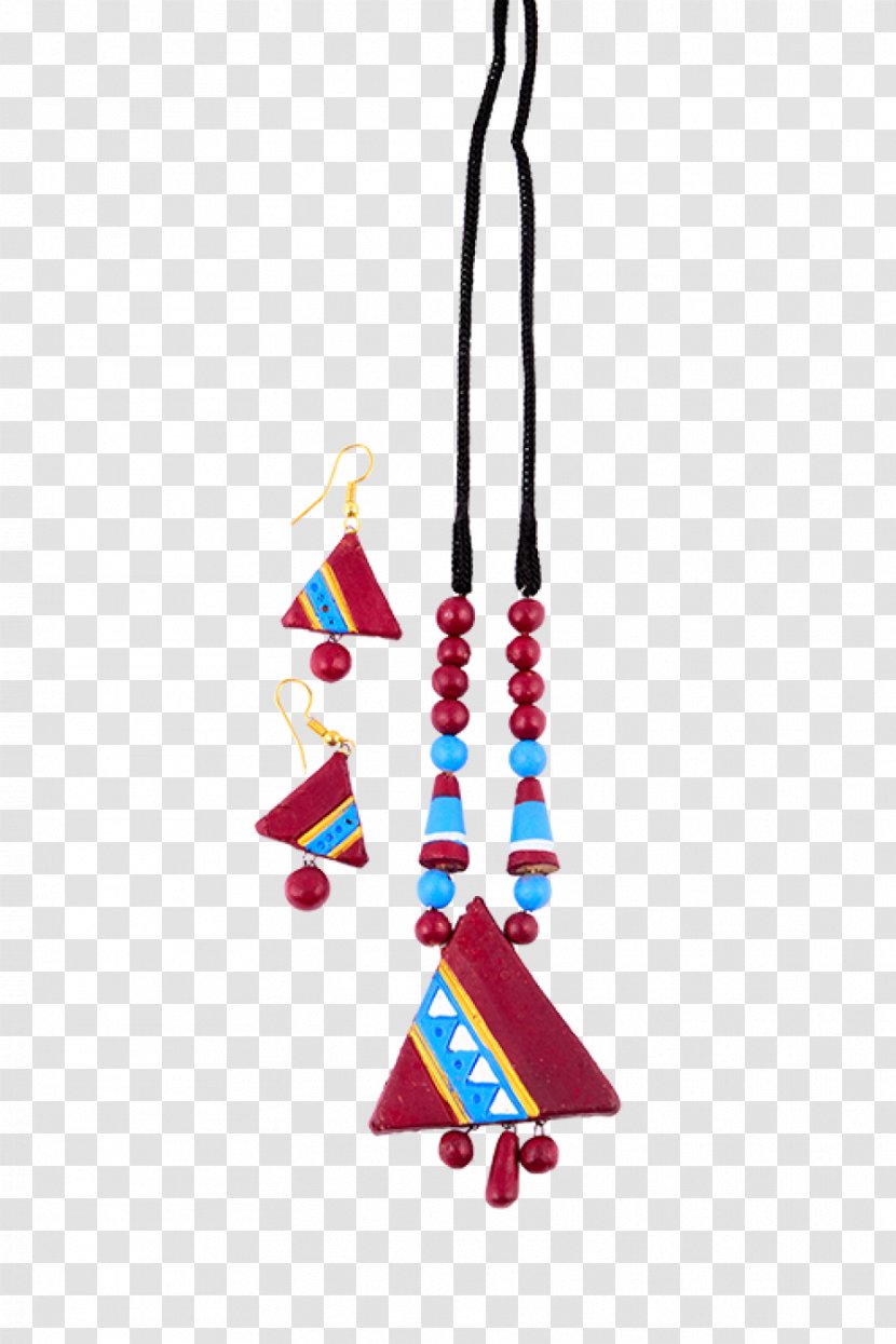 Jewellery Blue Gold Terracotta Necklace - Ornament Transparent PNG