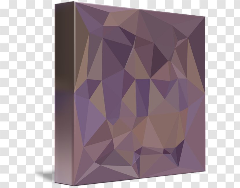 Purple Violet Lilac Angle Brown - Polygon Border Transparent PNG