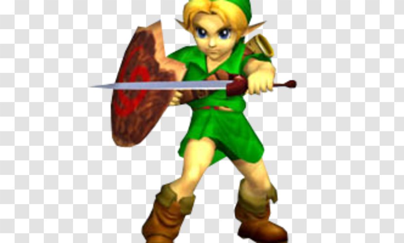 The Legend Of Zelda: Ocarina Time Link Super Smash Bros. Brawl Melee Majora's Mask - Sword - Nintendo Transparent PNG