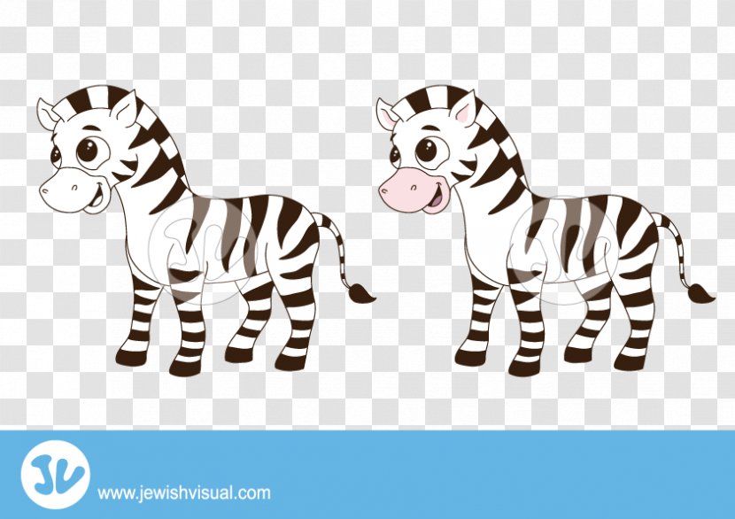 Zebra Quagga Animal Tiger - Vector Transparent PNG