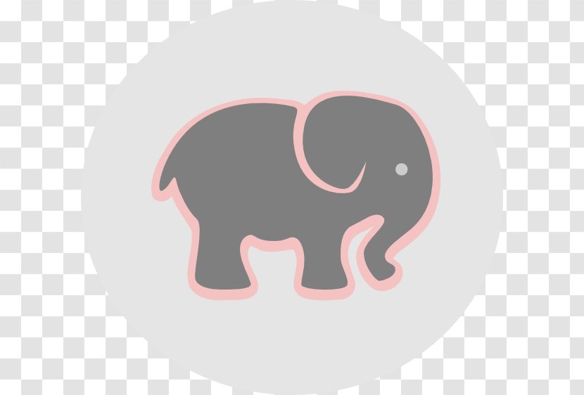 Elephant Grey Clip Art - Silhouette - Baby Transparent PNG