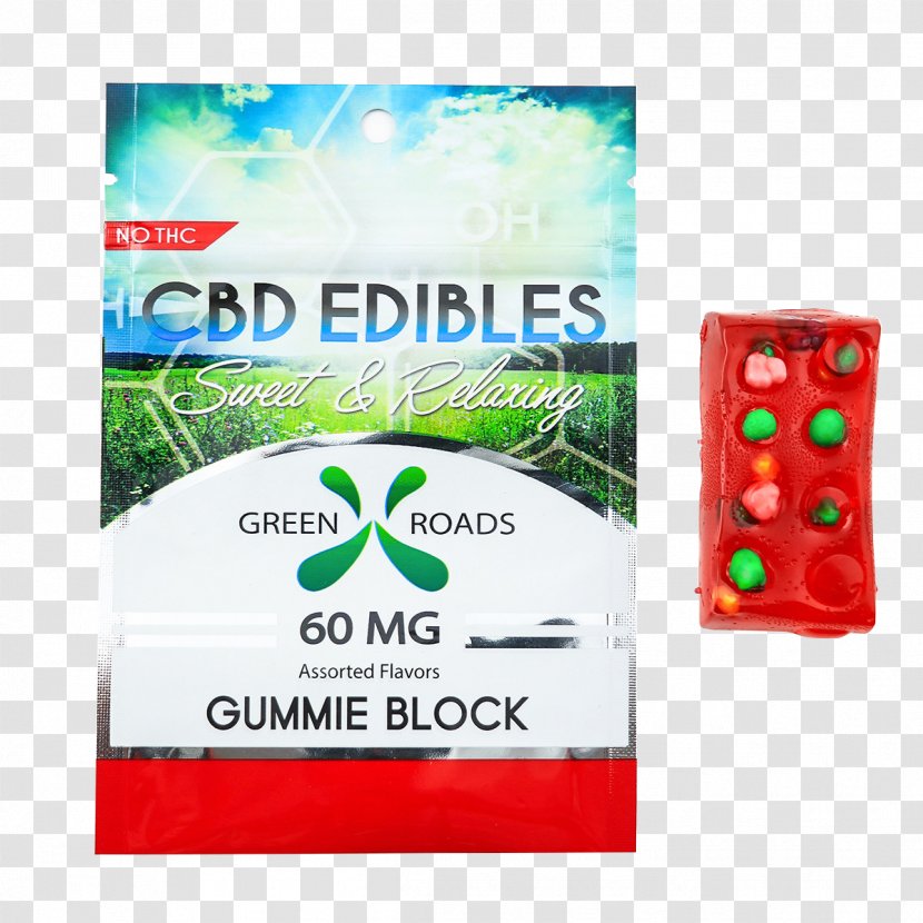 Cannabidiol Green Roads Gummi Candy Cannabis Transparent PNG