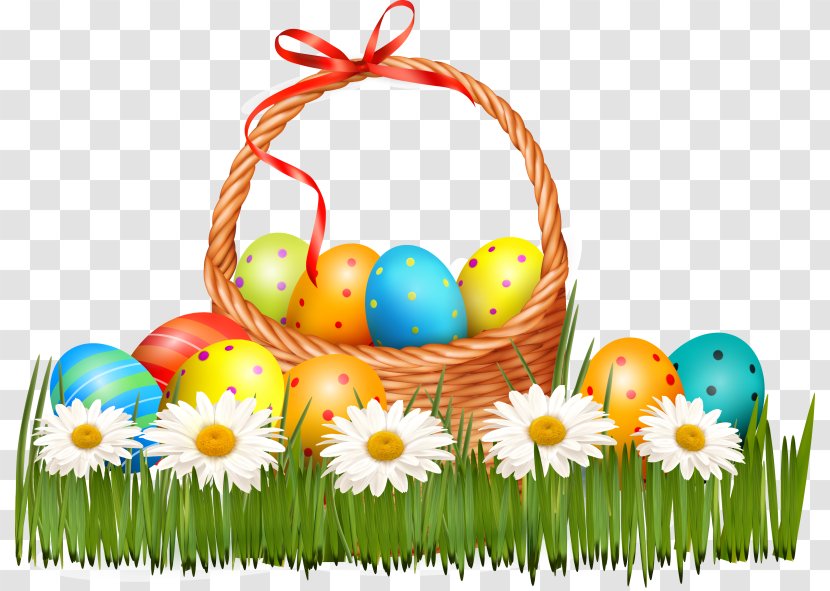 Easter Egg Basket - Grass Transparent PNG