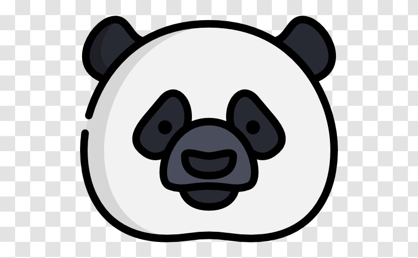 Giant Panda Bear Clip Art - Nose Transparent PNG