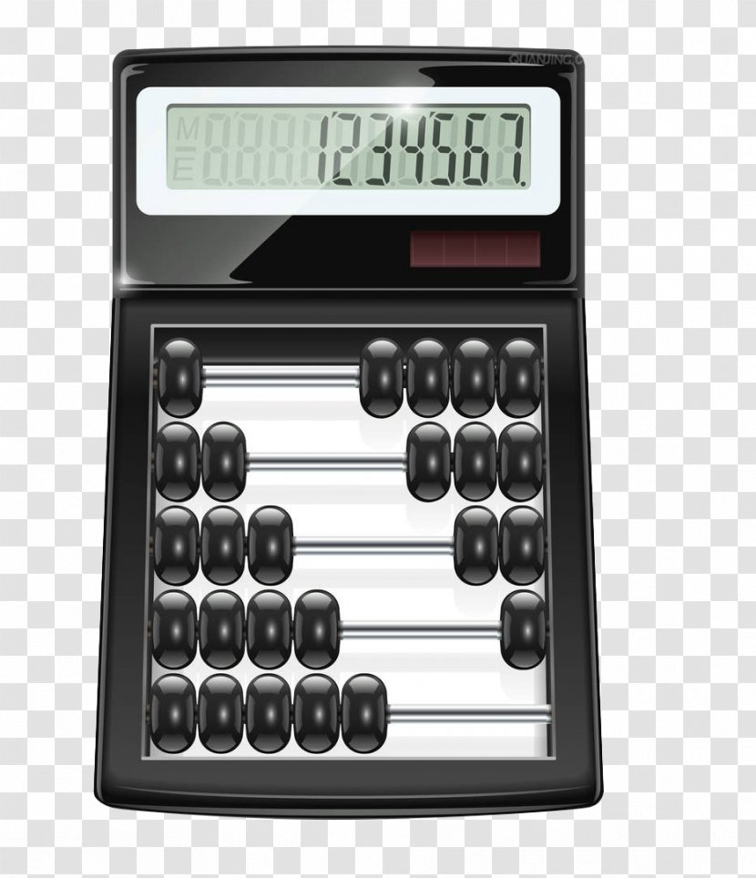 Abacus Calculator Calculation Stock Photography - Royalty Free - Black Transparent PNG