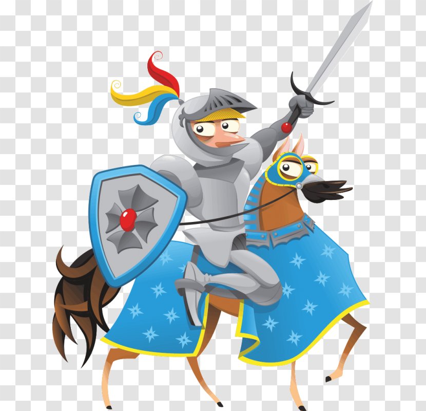 Knight Cartoon Middle Ages Transparent PNG