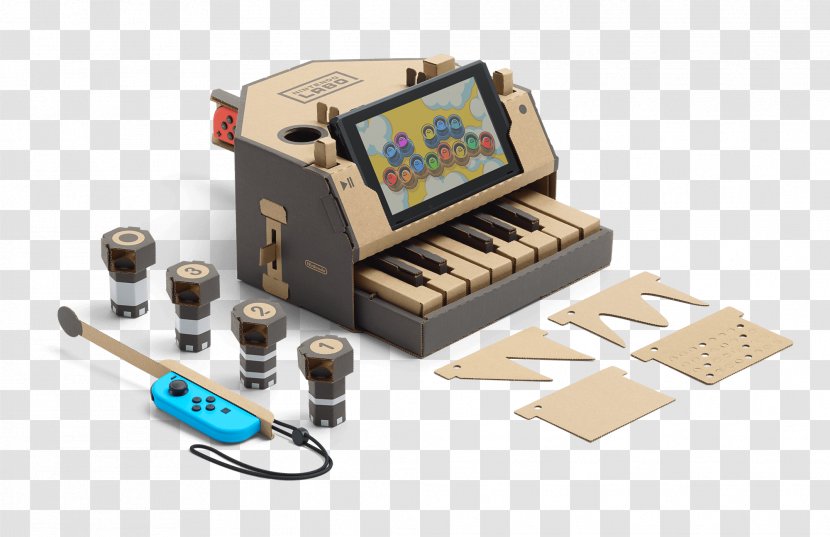 Nintendo Switch Labo Toy-Con 01 Piano - Video Game Consoles Transparent PNG