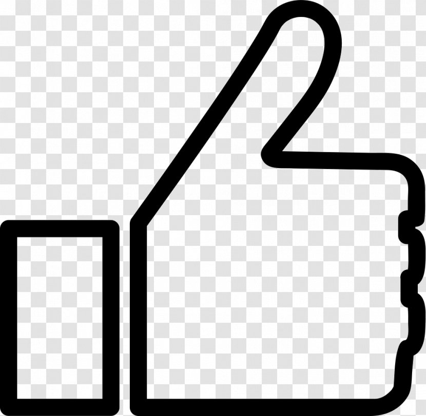 Social Media Facebook Like Button Symbol - Thumb Signal Transparent PNG