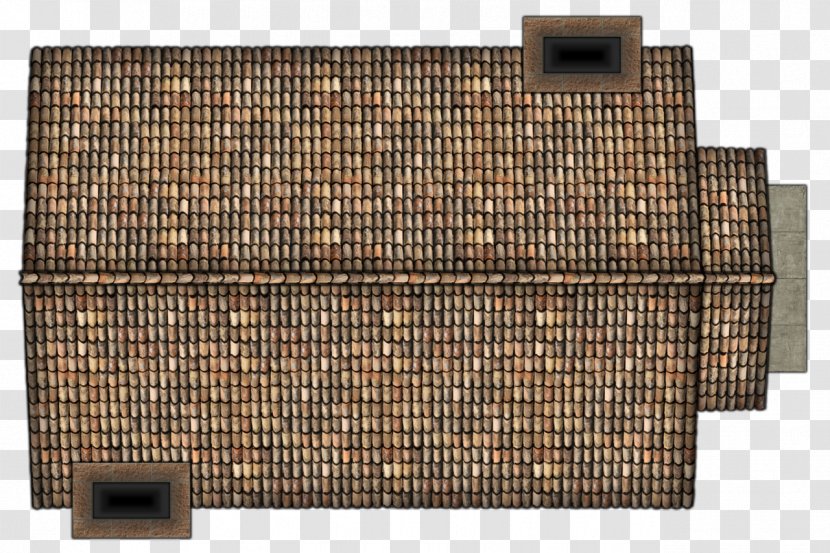 Roof Tiles Map Game Shed - Tile-roofed House Transparent PNG
