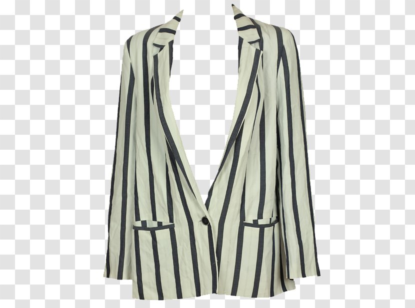Sleeve Blouse Jacket Neck Outerwear - Bershka Illustration Transparent PNG