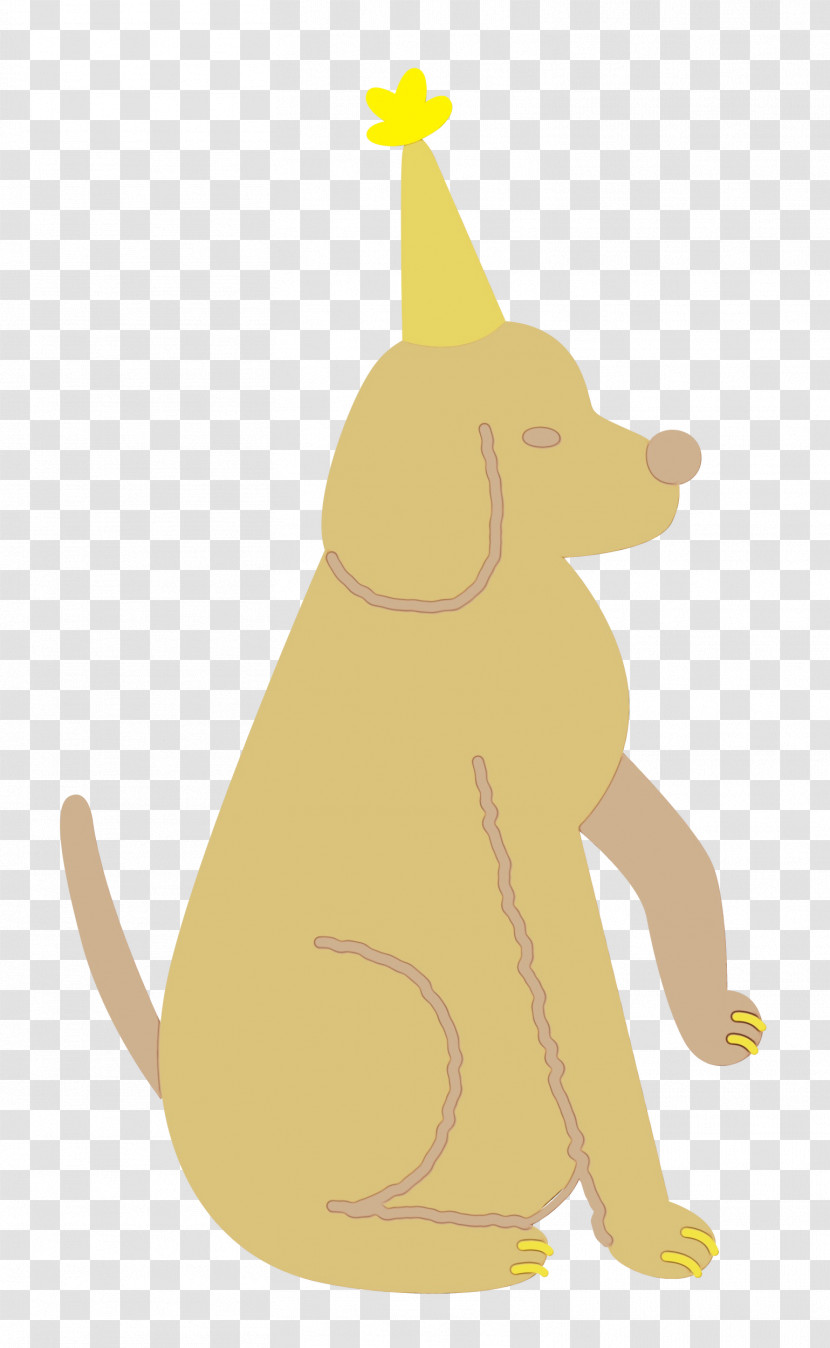 Birds Cartoon Dog Yellow Cat-like Transparent PNG