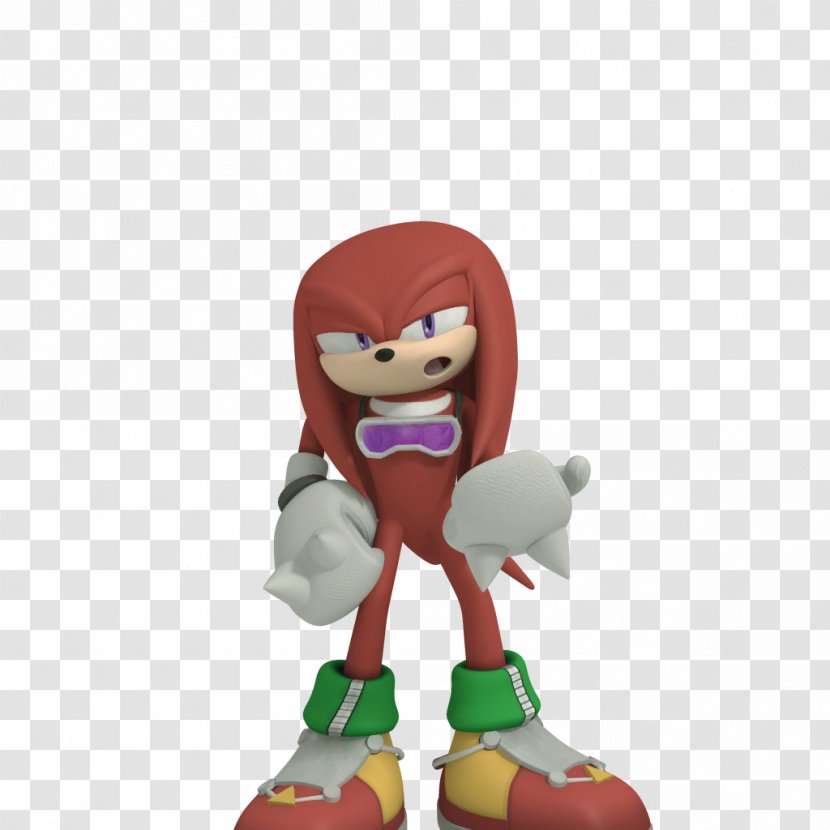 Sonic Riders Free Adventure Knuckles The Echidna & - Action Figure - Rider Transparent PNG