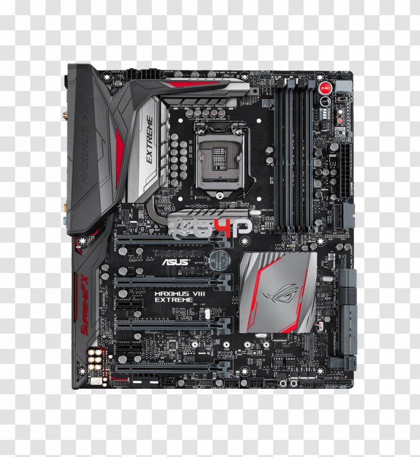 MAXIMUS VIII EXTREME Z170 Premium Motherboard Z170-DELUXE LGA 1151 ATX - Computer Hardware - Case Transparent PNG