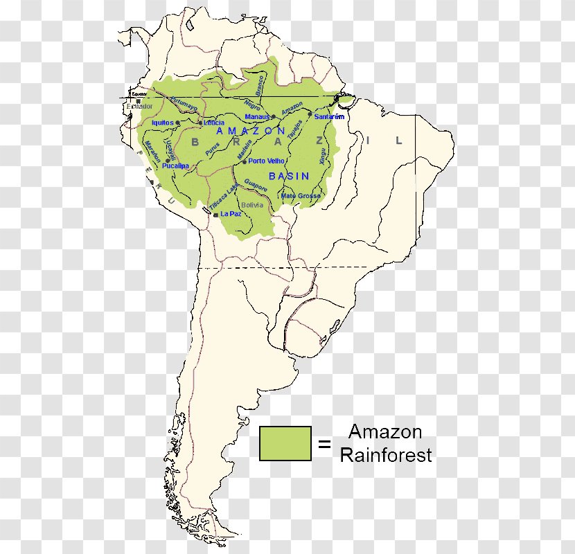 Line Point Ecoregion Organism Clip Art - Map - Amazon River Transparent PNG