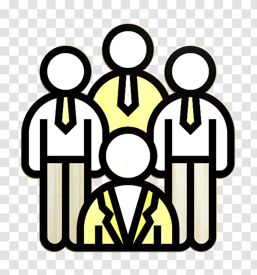 Differentiation Icon Business Strategy Icon Leader Icon Transparent PNG