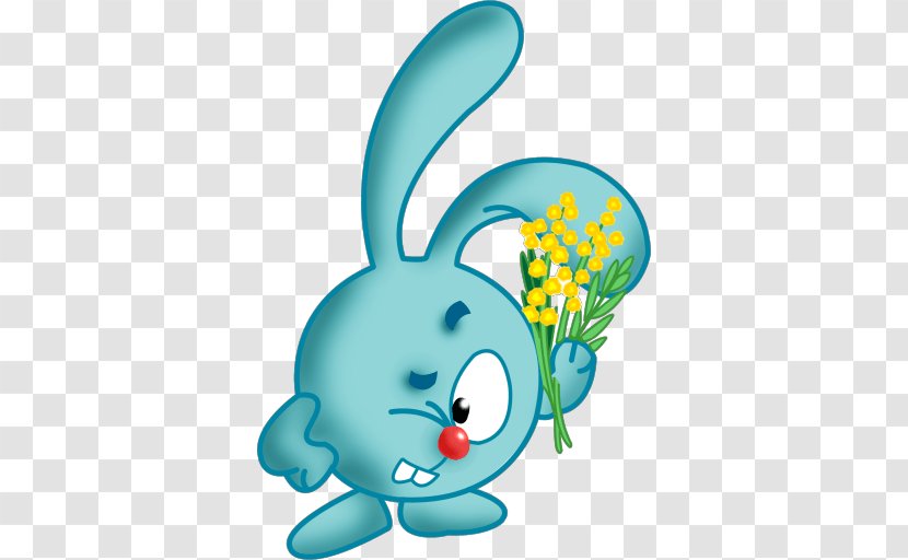 Son Barash Child Animated Film Domestic Rabbit - Flower Transparent PNG