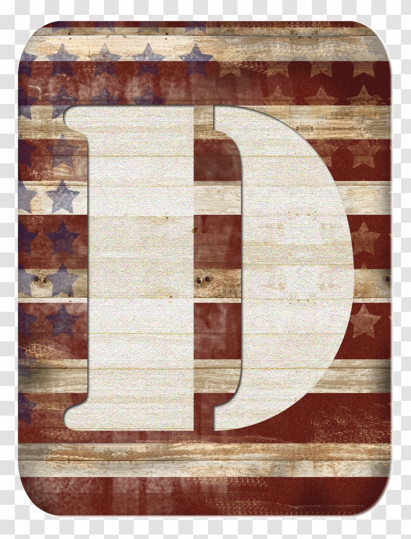 Lettering Alphabet Flag - Of The United States Transparent PNG