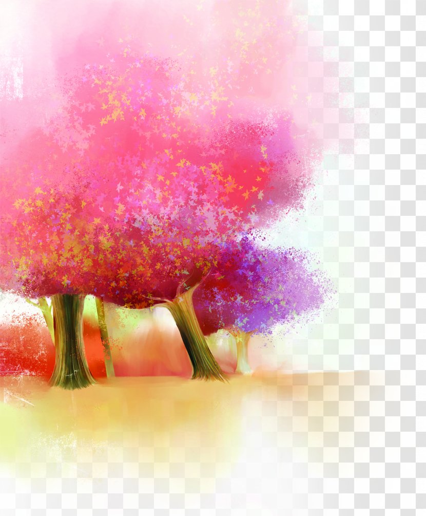 Autumn Desktop Wallpaper Child Photography - Close Up - Pink Home Decoration Transparent PNG