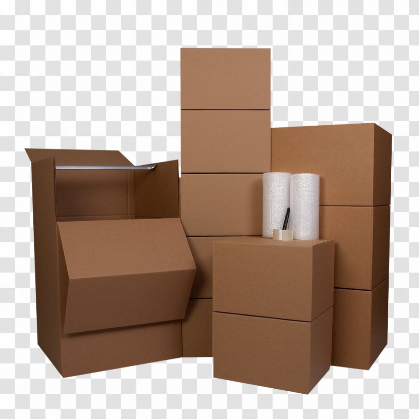 Mover Relocation Accounting Box Carton - Packing Transparent PNG