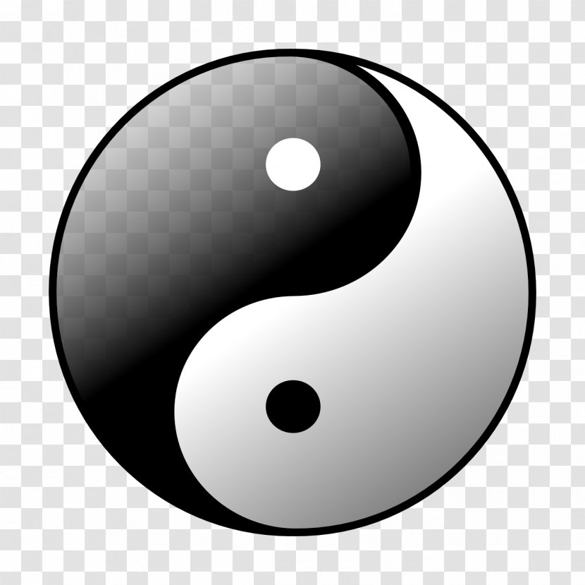 Black And White Yin Yang Symbol Locanto - Number - Yin-Yang Tattoos Transparent PNG