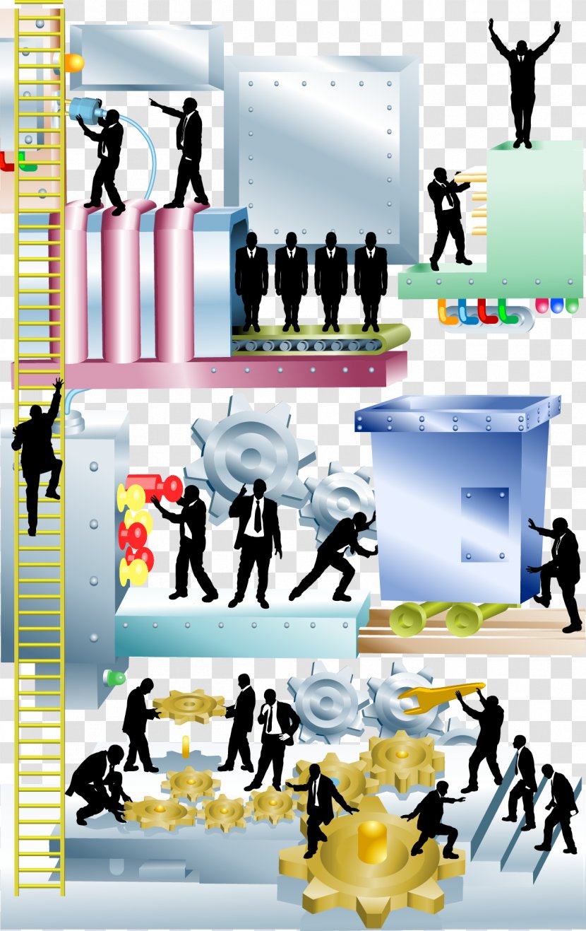 Businessperson Illustration - Royaltyfree - Vector Business People Transparent PNG