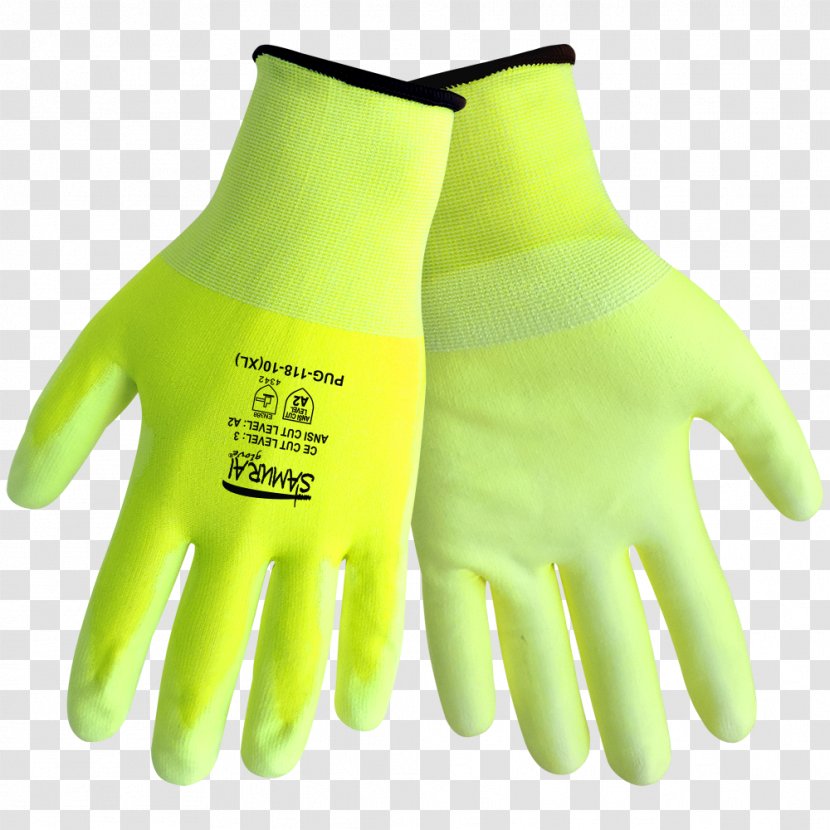 Cut-resistant Gloves High-visibility Clothing Sizes High-density Polyethylene - American National Standards Institute - Safety Vest Transparent PNG