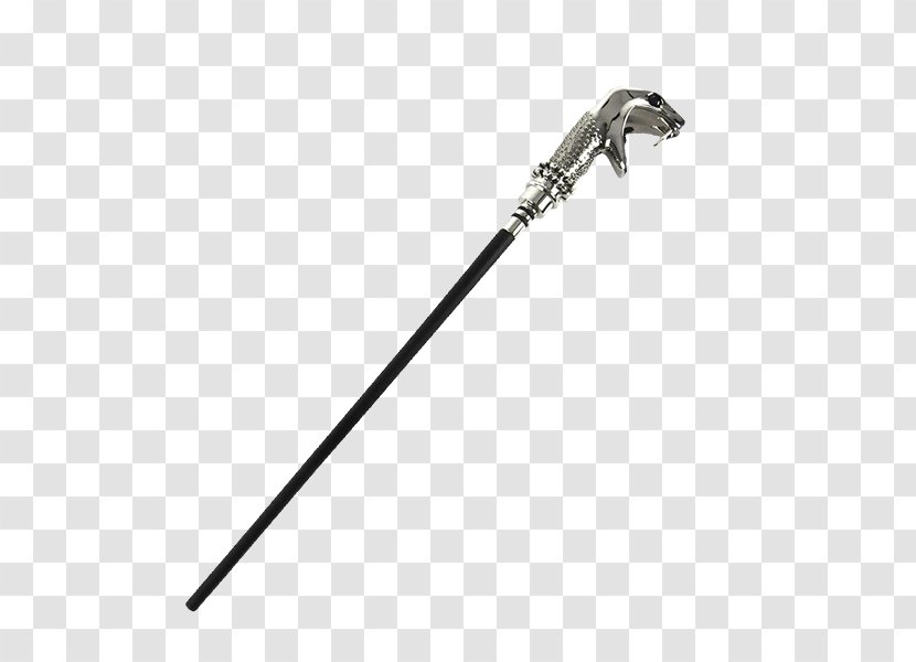 Lucius Malfoy Knife Walking Stick Shrink Wrap Plastic - Weapon Transparent PNG