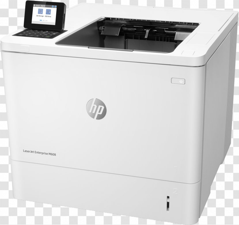 Hewlett-Packard HP LaserJet Enterprise M607dn Printer K0Q15A#BGJ Hardware/Electronic Laser Printing - Hp Laserjet K0q15abgj - Hewlett-packard Transparent PNG