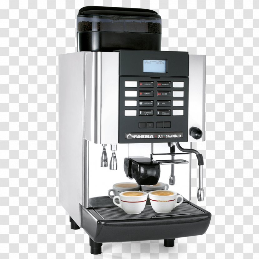 Espresso Machines Coffee Cafe Faema - Home Appliance Transparent PNG