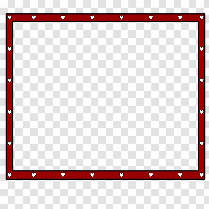 Halloween Costume Award Party - Heart - Red Border Business Transparent PNG