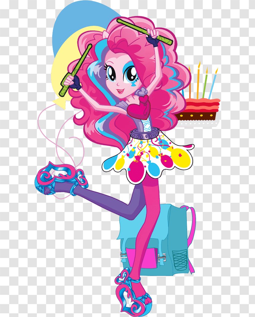 Pinkie Pie Rainbow Dash Rarity Applejack Twilight Sparkle - Mythical Creature - My Little Pony Transparent PNG