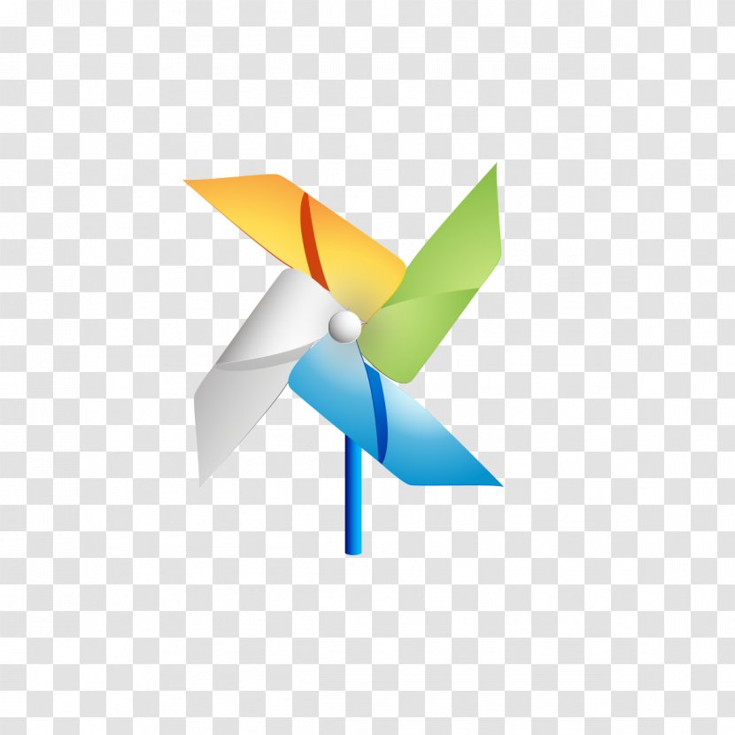 Pinwheel Windmill - Designer - Toy Transparent PNG