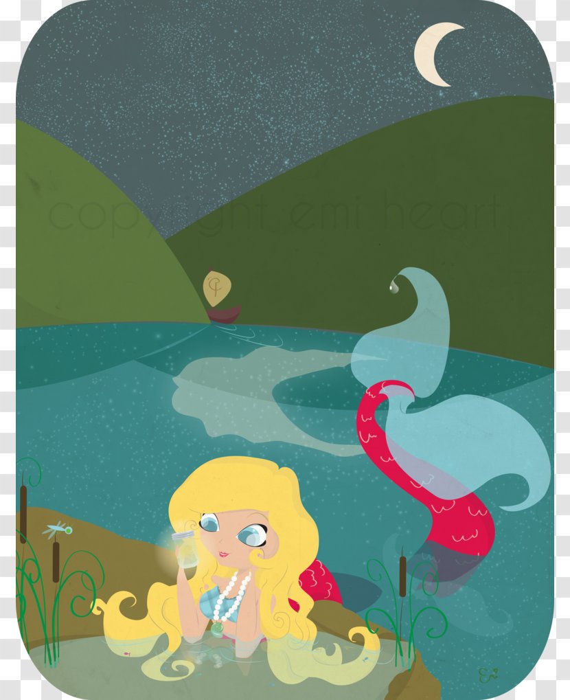 Vertebrate Cartoon Visual Arts - Fictional Character - Mermaid Crown Transparent PNG